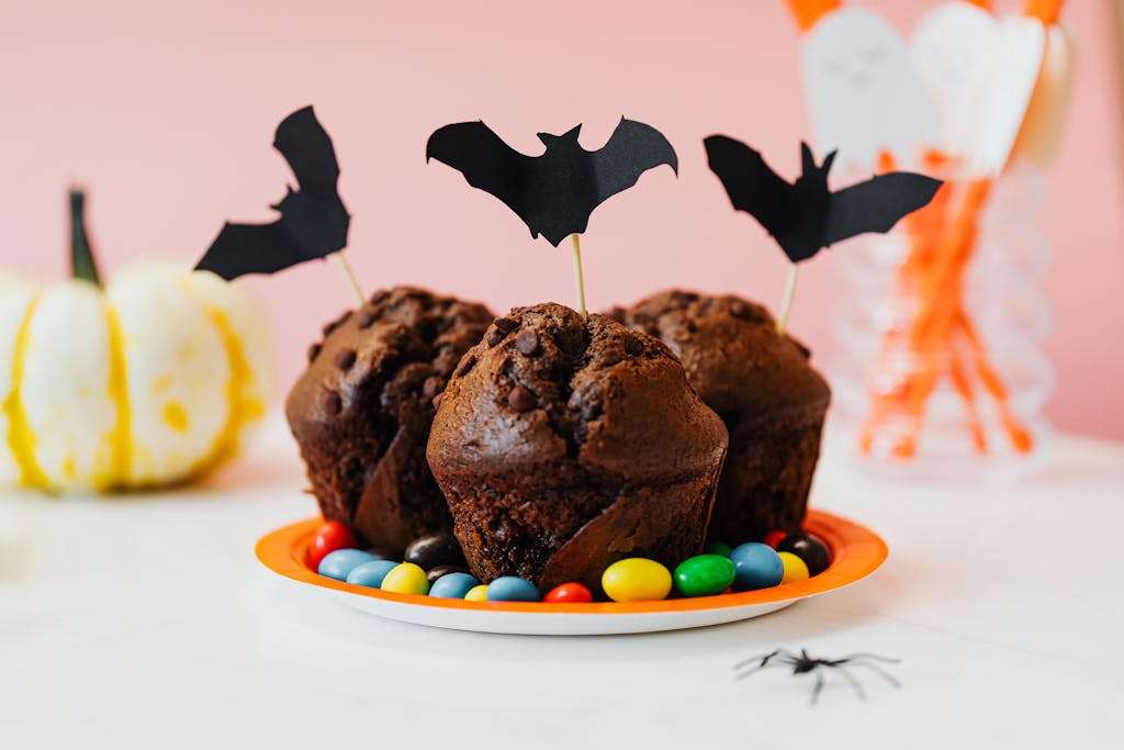 Delicious chocolate cannabis cupcakes.